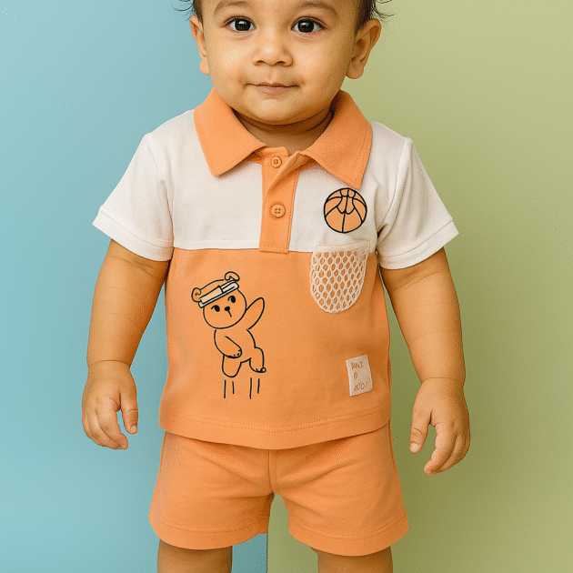 Polo Tshirt With Shorts