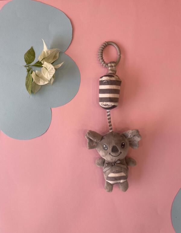Soft Hanging Plush Rattle Toy – Clip & Play Comfort - Image 3