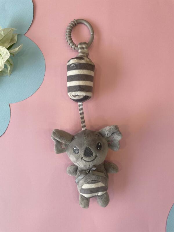 Soft Hanging Plush Rattle Toy – Clip & Play Comfort - Image 4