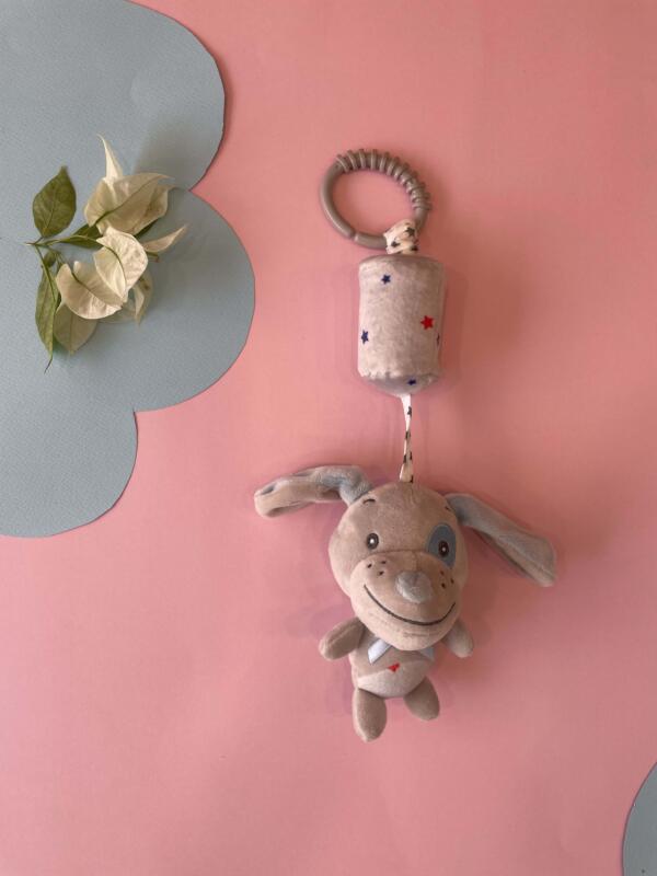 Soft Hanging Plush Rattle Toy – Clip & Play Comfort - Image 5