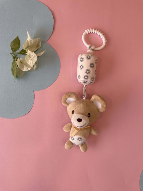 Soft Hanging Plush Rattle Toy – Clip & Play Comfort - Image 7