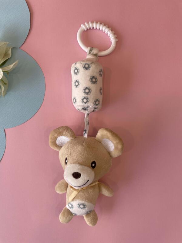 Soft Hanging Plush Rattle Toy – Clip & Play Comfort - Image 8