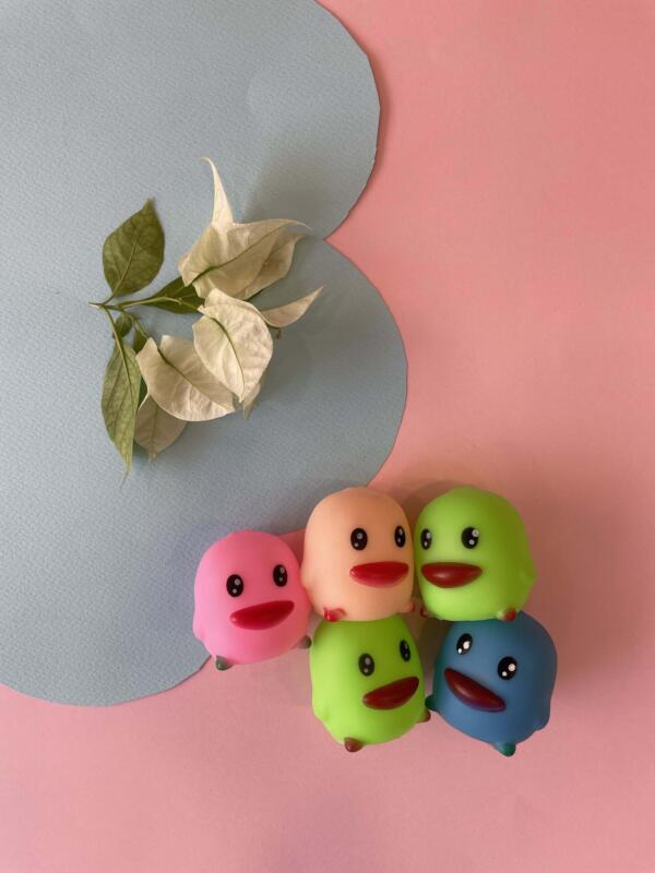 Soft Squeeze Bath Toys – Fun & Safe Water Play for Babies pack of 5
