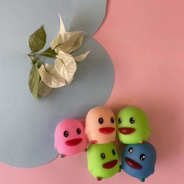 Soft Squeeze Bath Toys – Fun & Safe Water Play for Babies pack of 5
