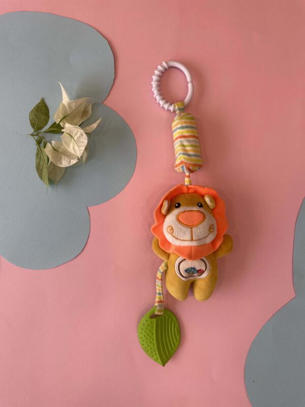 Soft Hanging Plush Rattle Toy  – Clip & Play Comfort - Image 3