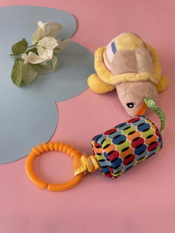 Soft Hanging Plush Rattle Toy  – Clip & Play Comfort - Image 7