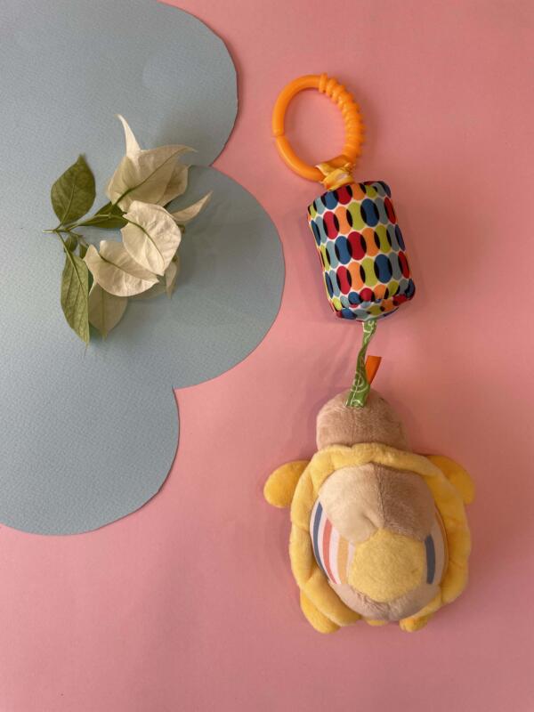 Soft Hanging Plush Rattle Toy  – Clip & Play Comfort - Image 8