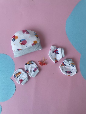 CAP, MITTEN & SOCKES PACK OB 3