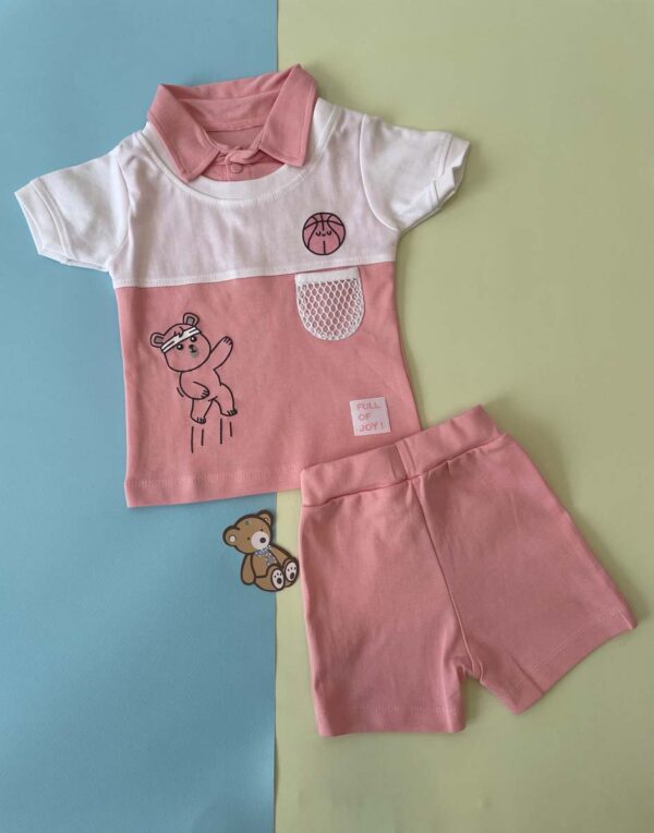 Kids Polo T-Shirt & Shorts Set - Image 4