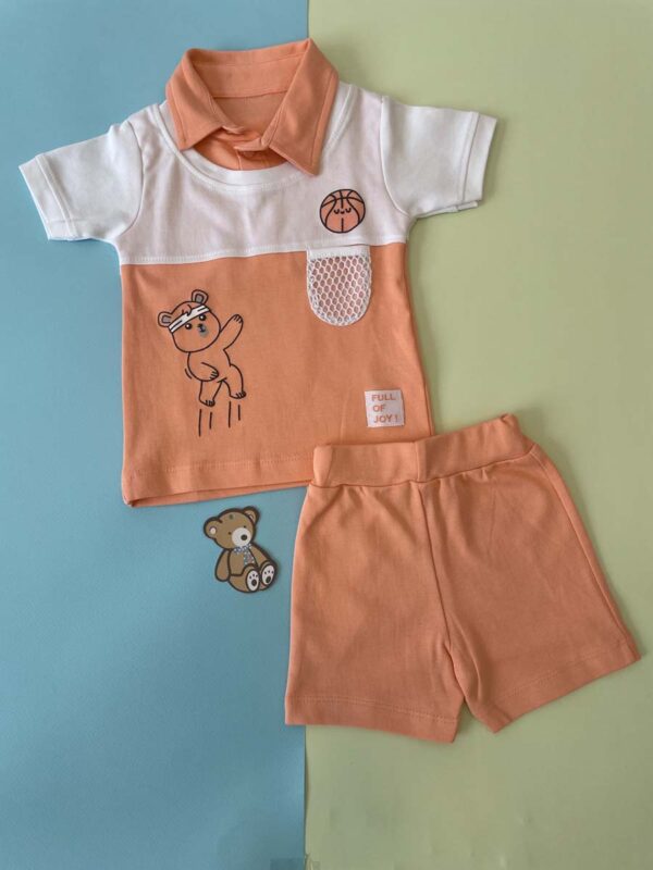 Kids Polo T-Shirt & Shorts Set - Image 6