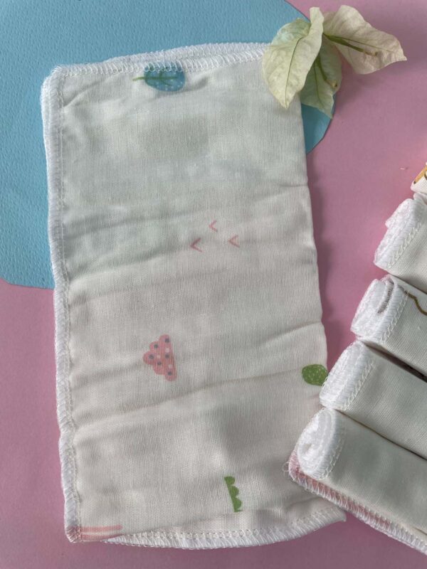 Baby Washcloth And Napkins Pack Of 6 - Image 2