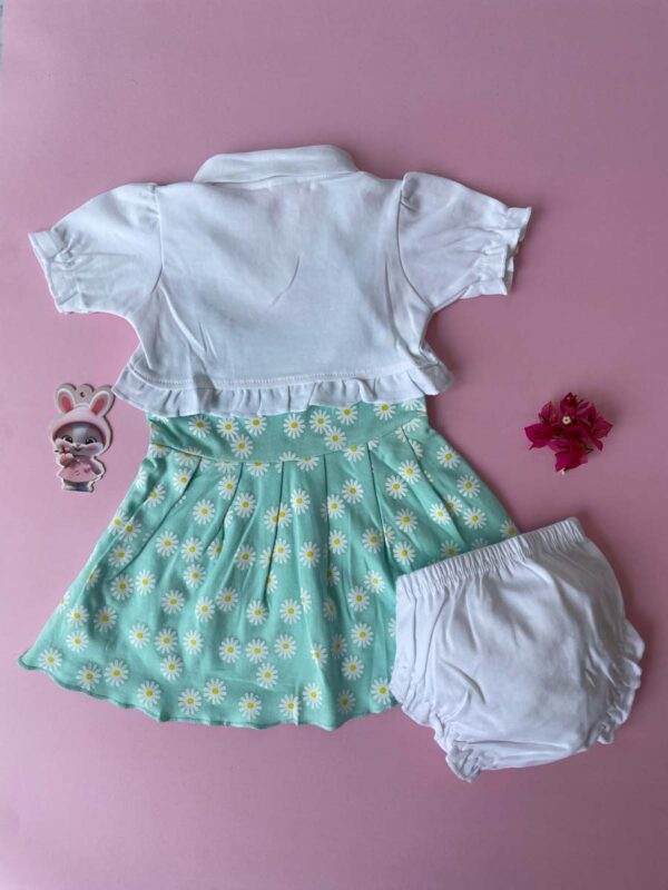 Frock With Shrug For Girls - Image 4