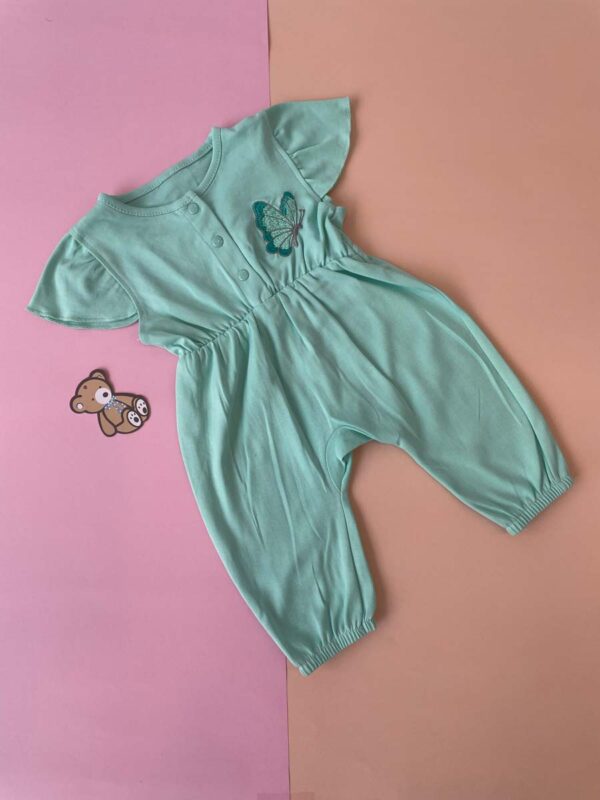 Cap Sleeves Jumpsuit For Girls - Image 7