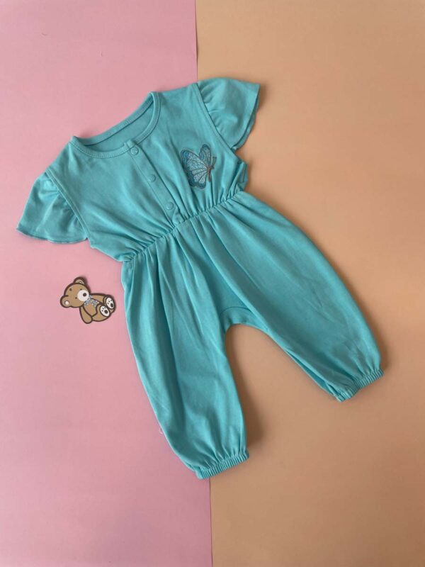 Cap Sleeves Jumpsuit For Girls