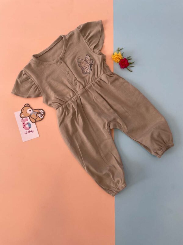 Cap Sleeves Jumpsuit For Girls - Image 3