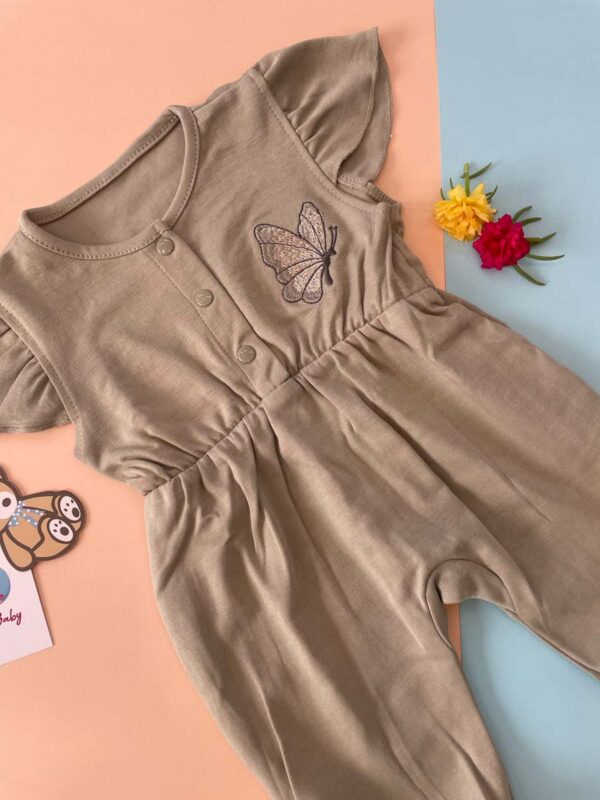 Cap Sleeves Jumpsuit For Girls - Image 4