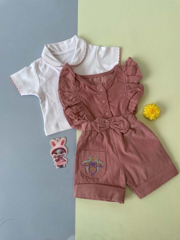 Frill Jumpsuit With Tshirt - Image 6