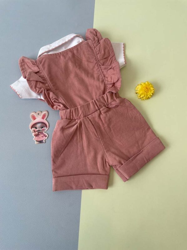 Frill Jumpsuit With Tshirt - Image 4