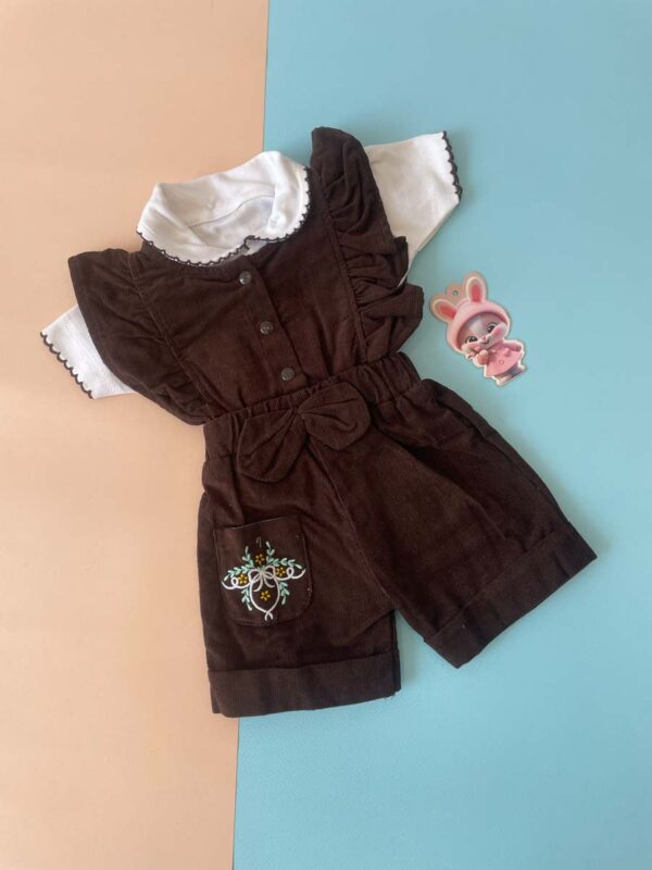 Frill Jumpsuit With Tshirt - Image 8