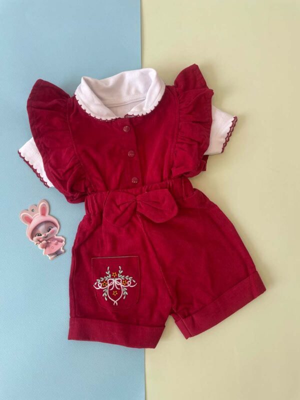 Frill Jumpsuit With Tshirt - Image 7