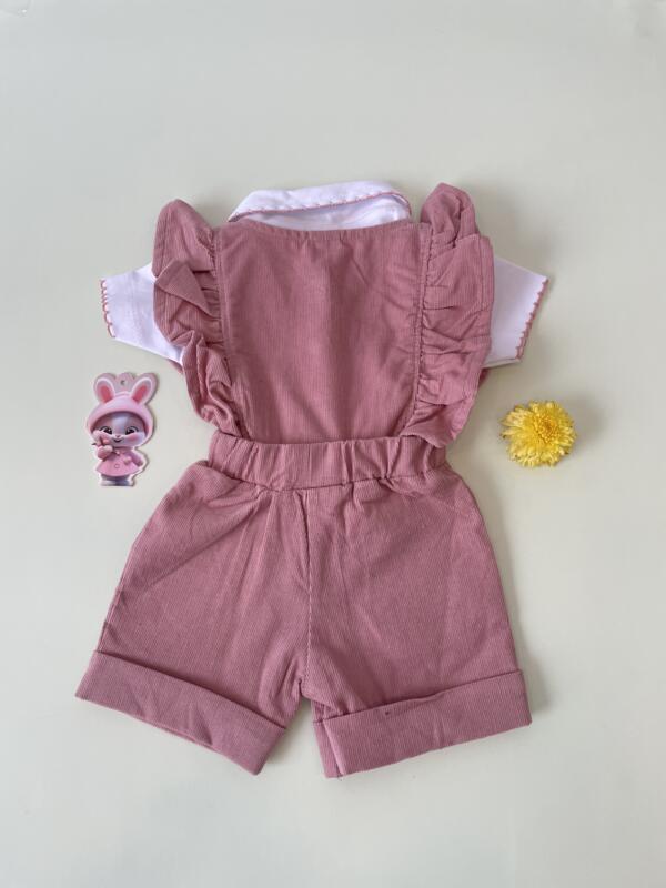Frill Jumpsuit With Tshirt - Image 3