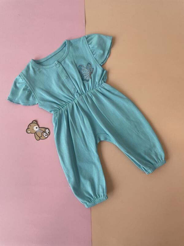 Cap Sleeves Jumpsuit For Girls - Image 8