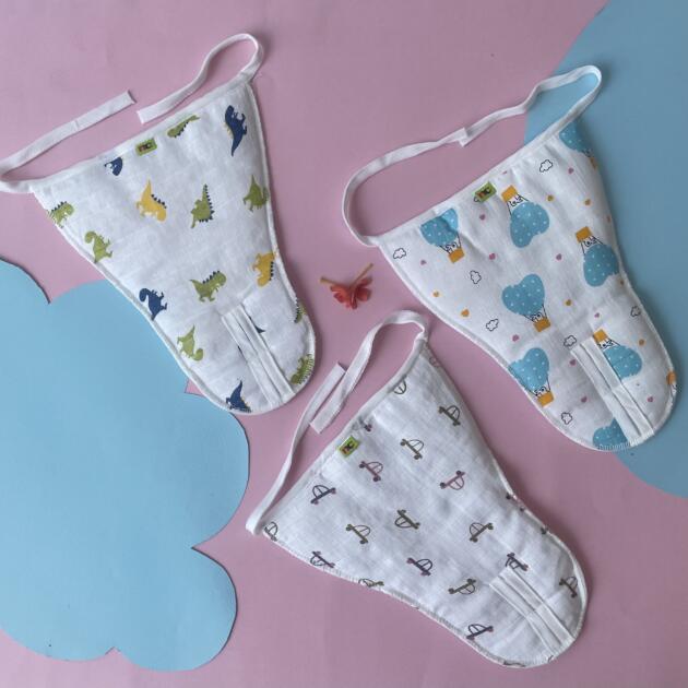 Soft Muslin Cotton Nappy for Babies pack of 3