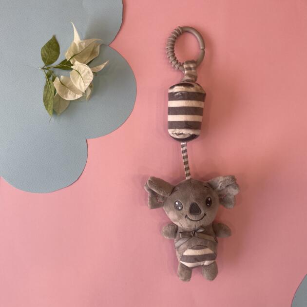 Hanging Hugster Koko Baby Rattle Soft Toy – Plush & Cuddly