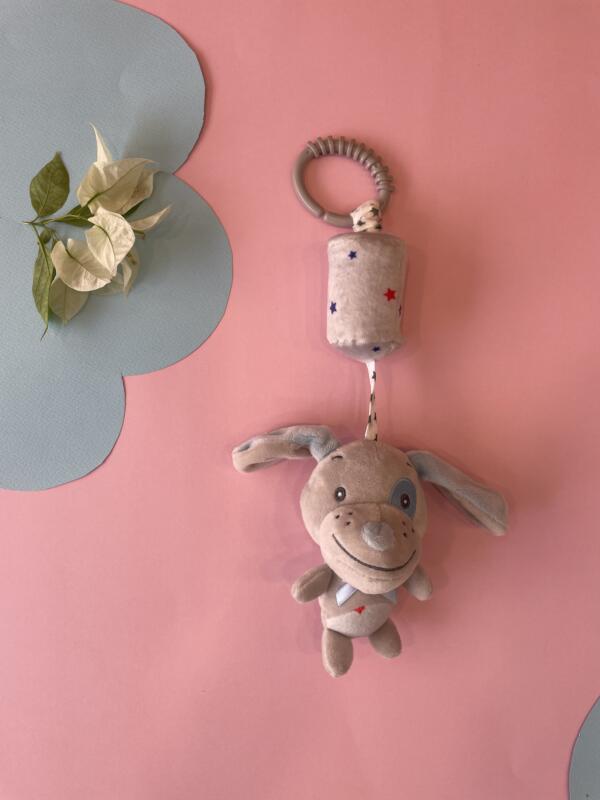 Hanging Bunnyboo Rattle – Soft Toy for Babies with Rattle Sound