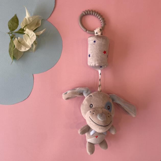 Hanging Bunnyboo Rattle – Soft Toy for Babies with Rattle Sound