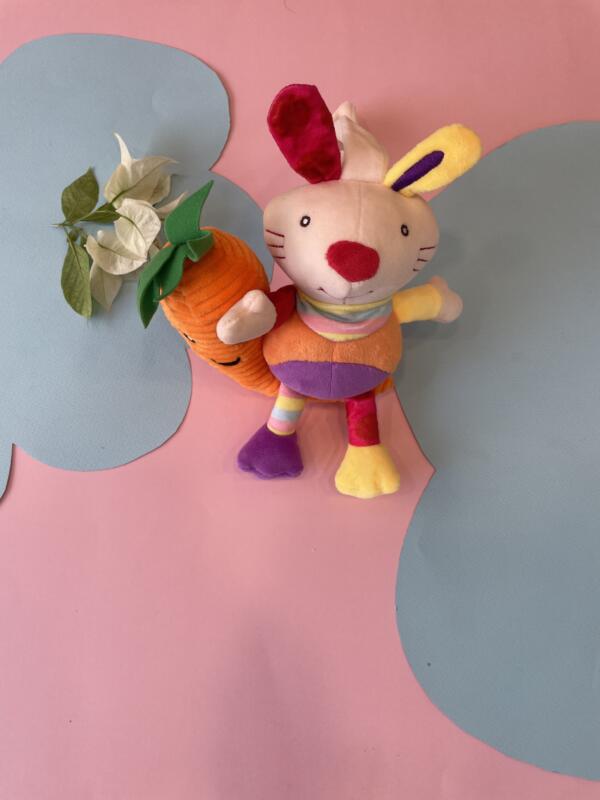 Musical Carrobun Plush Toy – Bunny-Themed Baby Pull-String Toy - Image 2