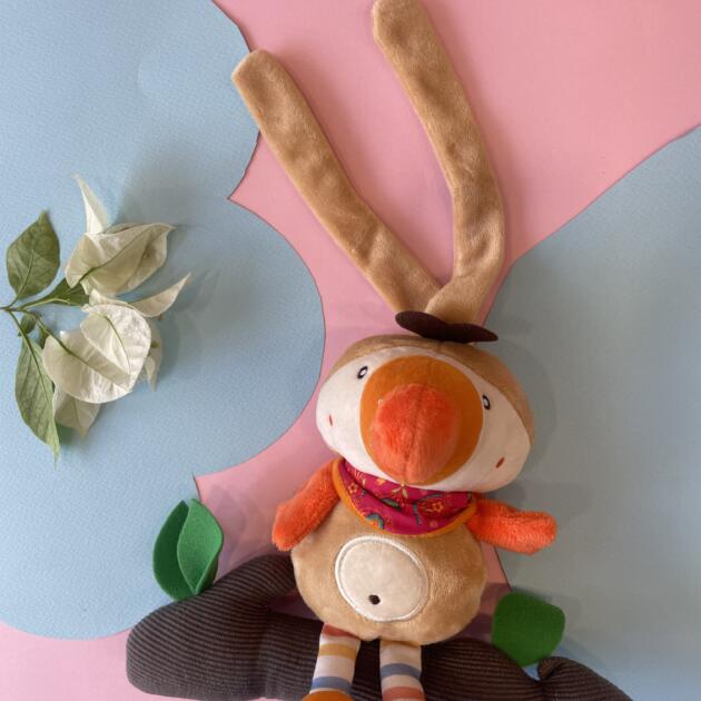 Bunny Melody Pull-String Toy – Soft Musical Plush for Baby Sleep & Play