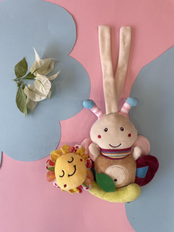 Jungle Friends Baby Musical Toy – Soft Pull-String Plush with Gentle Lullaby