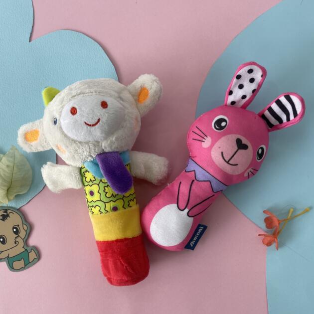 Bunny Soft Rattle Toy – Baby Plush Rattle for Newborns & Infants