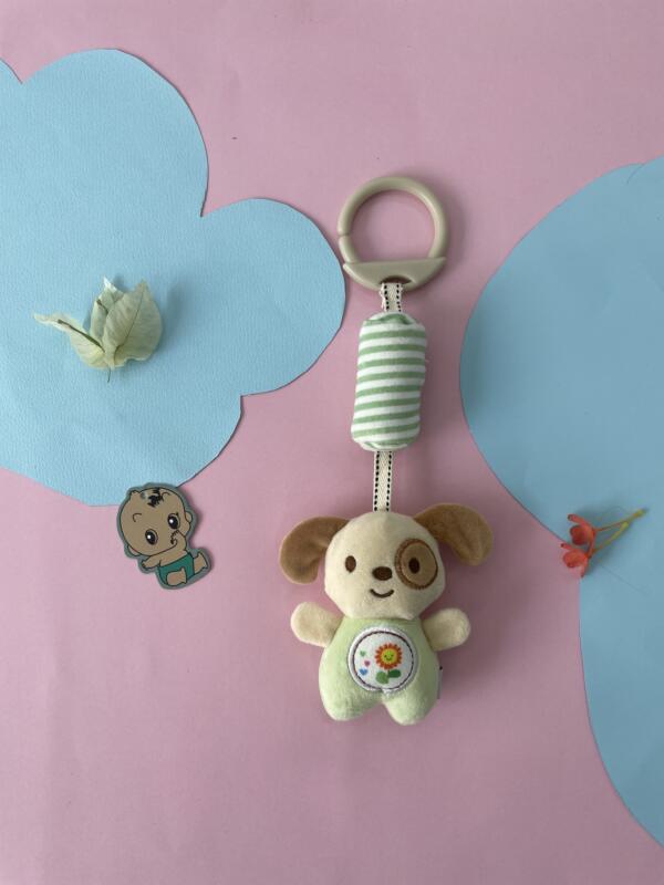 Bunnyboo Hanging Rattle Soft Toy – Plush Bunny Rattle for Cribs, Strollers & Car Seats - Image 2