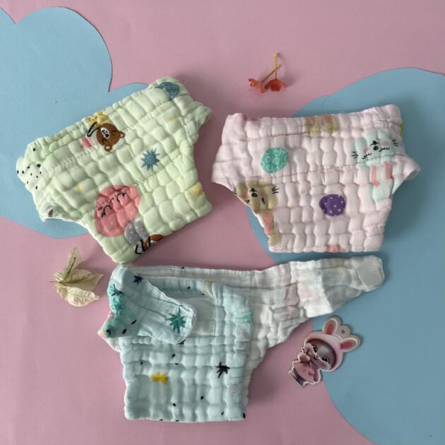 Organic Muslin Nappy for Babies pack of 3 (Copy)