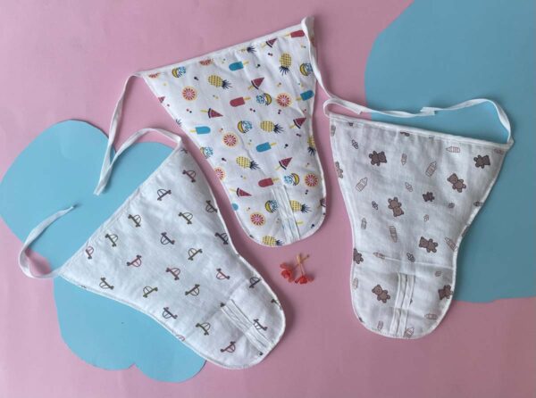 Muslin Padded Nappy ( Langots) Pack Of 3 - Image 4