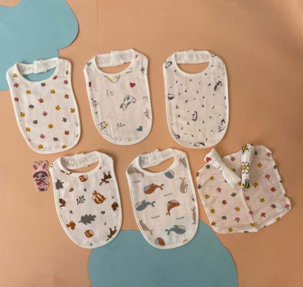 Super Soft Baby Bibs & Washcloths - Image 2