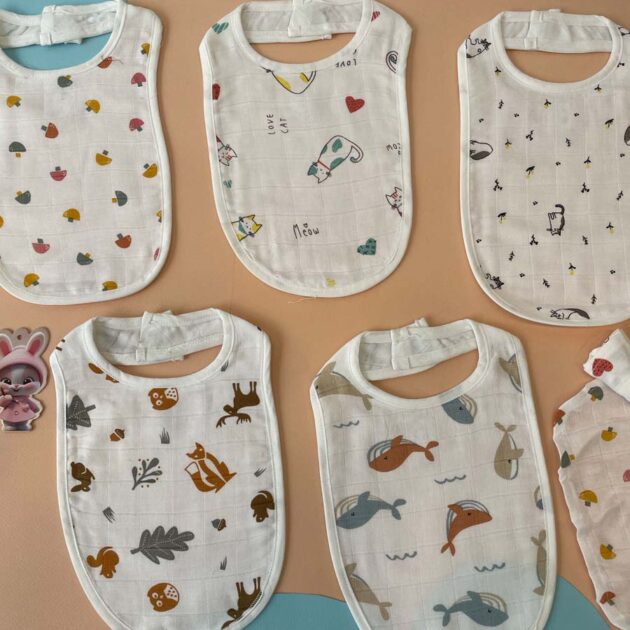 Super Soft Baby Bibs & Washcloths