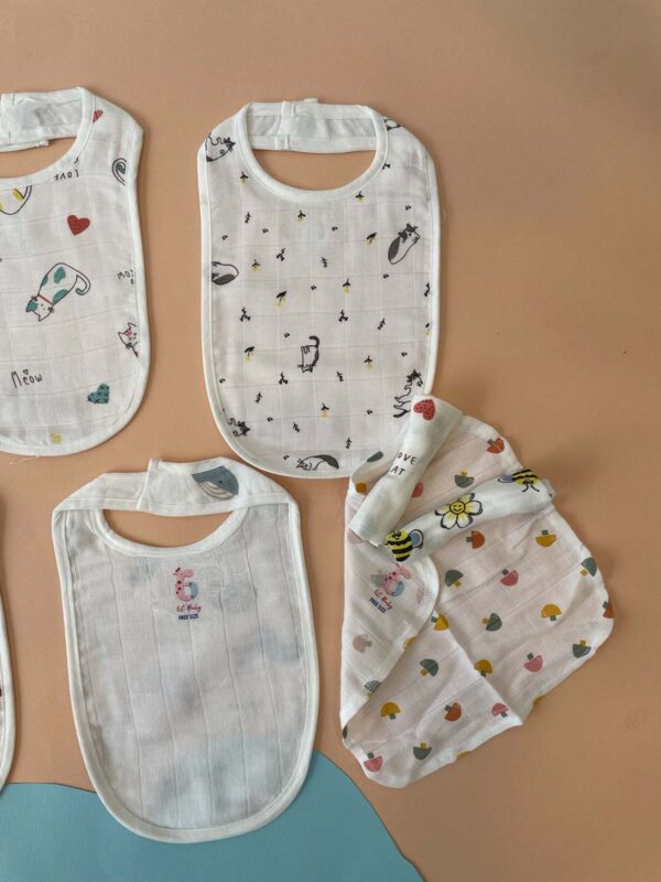 Super Soft Baby Bibs & Washcloths - Image 5