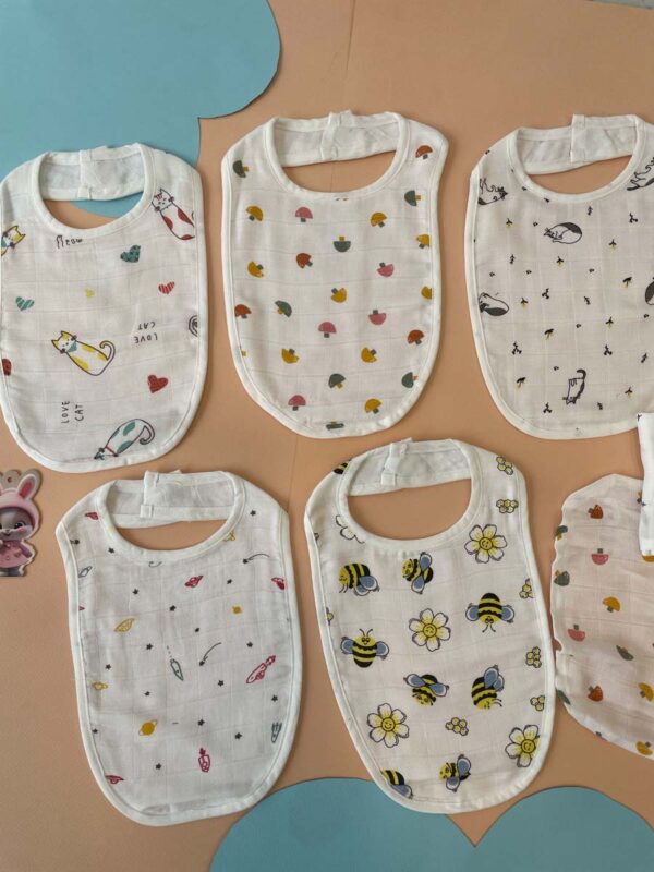 Bibs and Washcloth Muslin