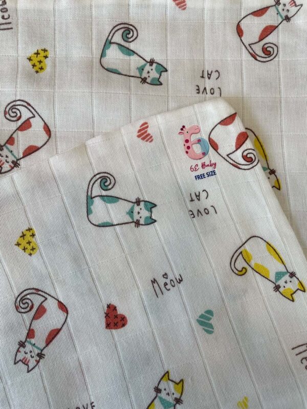 Muslin Cotton Baby Burp Cloth