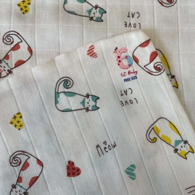 Muslin Cotton Baby Burp Cloth