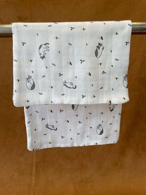 Premium Muslin Baby Burp Cloth - Image 3