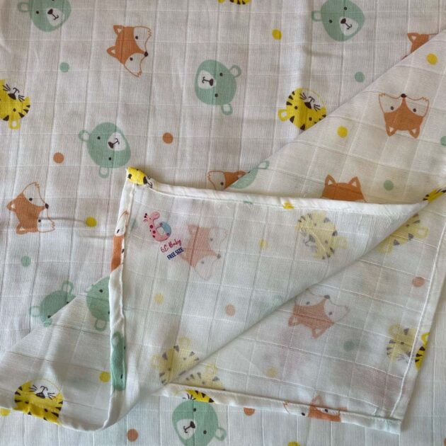 Muslin Swaddle Single Layer
