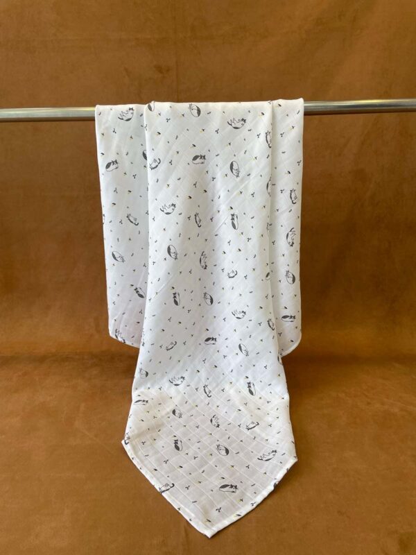 Muslin Swaddle Single Layer - Image 3