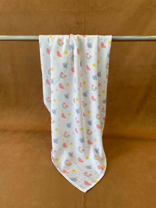 Muslin Swaddle Single Layer - Image 3