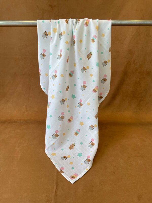 Muslin Swaddle Single Layer - Image 3