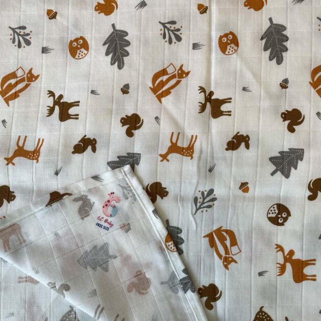 Muslin Swaddle Single Layer