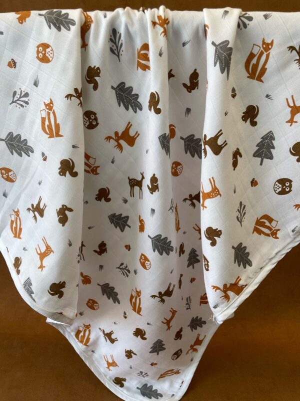 Muslin Swaddle Double Layer - Image 3